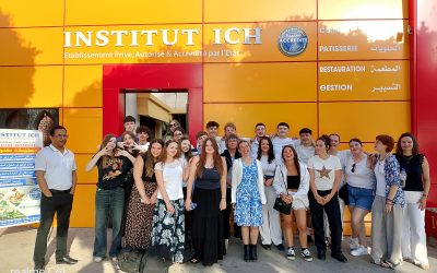 ICH, élèves de Bretagne en stage à Agadir