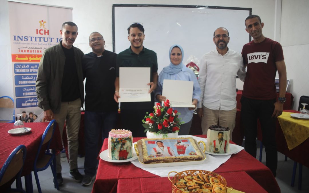 معهد الكفاءات الفندقية يحتفي بالمتدربين الفائزين في مسابقة سوس كاسترو